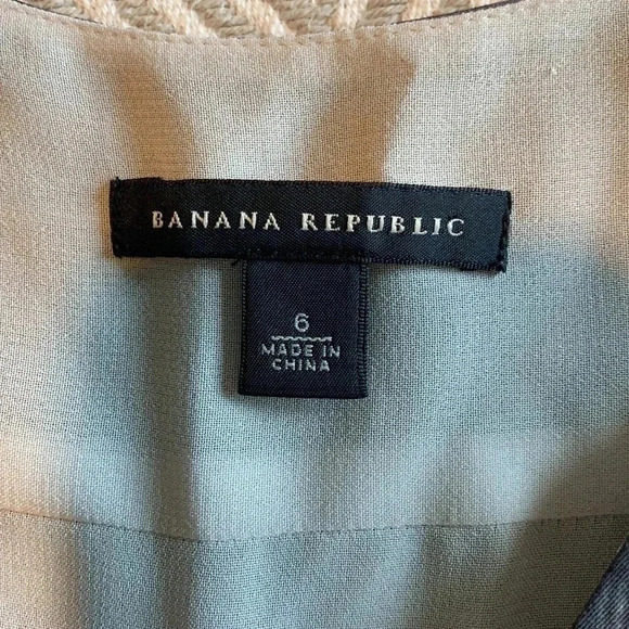 Banana Republic silk dress size 6 - Picture 4 of 8